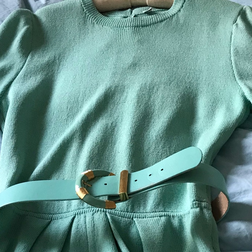 St Johns Mint Green Mid Length Dress